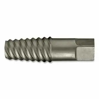 CLE-LINE Style 1829 Screw Exctractor, #4, Carbon Steel, Bright Finish, 12 Pack, C17173