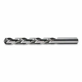 CLE-LINE Wide 1898L General Purpose Bright Jobber-Length Drill Bit, 0.4219 dia Cutting, 5.375 OAL, 27/64 , 6 per Pack, 1 P...