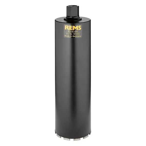 Rems Industrial-Strength Diamond Core Drilling Crown UDKB 162 (6.38"), 181070