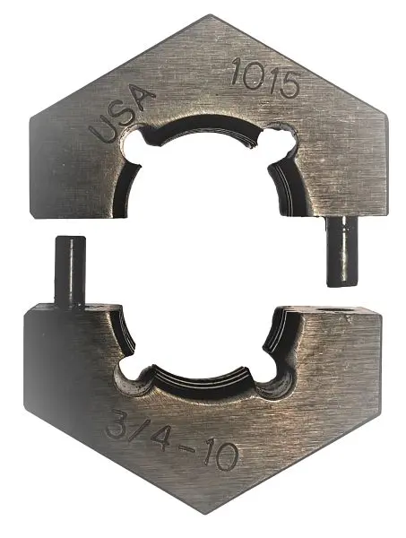 STEELMAN Lightweight 3/4-10 SAE Split Die Thread Chaser, 60788