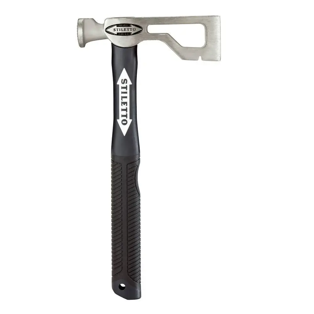 Stiletto 9 Oz. Titanium-framed Drywall Axe - 13.5" Fiberglass Handle