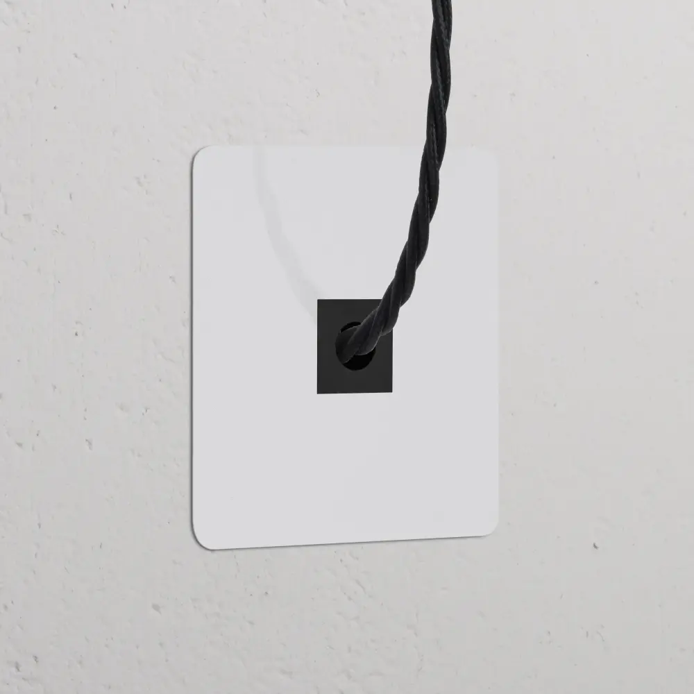 Kew One-only Cable Outlet - Paintable | Black Night Light