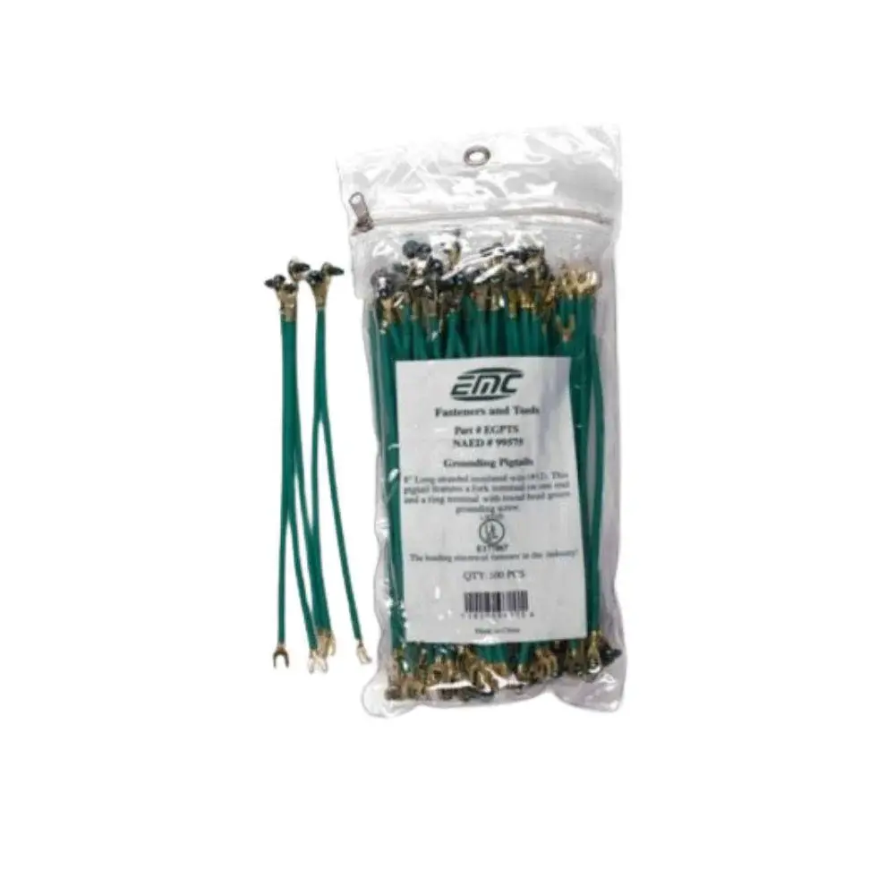 EGPTS EMC Fasteners & Tools 8" #12 Stranded Pigtail