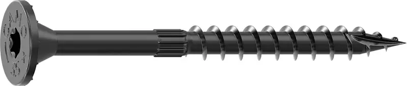 Camo 0366199 Structural Screw, 5/16 Thread, 3-1/2 L, Flat Head, Star Drive, Sharp Point, 250/PK