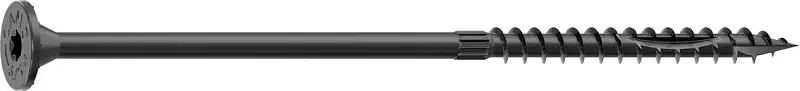 Camo 0366254 Structural Screw, 5/16 Thread, 6-3/4 L, Flat Head, Star Drive, Sharp Point, 50/PK