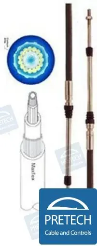 CABLE MANDO 3300C SS 17 PIES = 5,20 M.