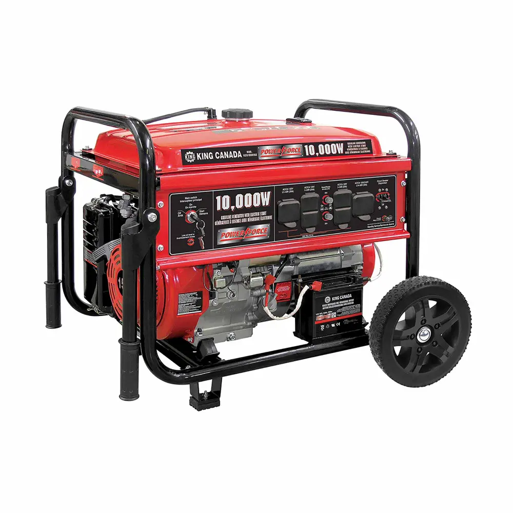 Gasoline Generator Electric Start, 10,000 W