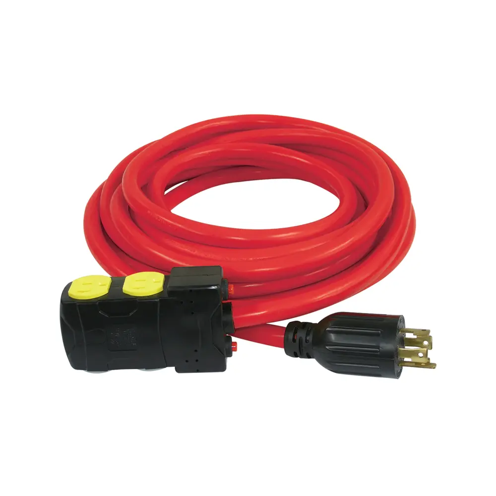 25 FT. Generator Extension Cord Resets