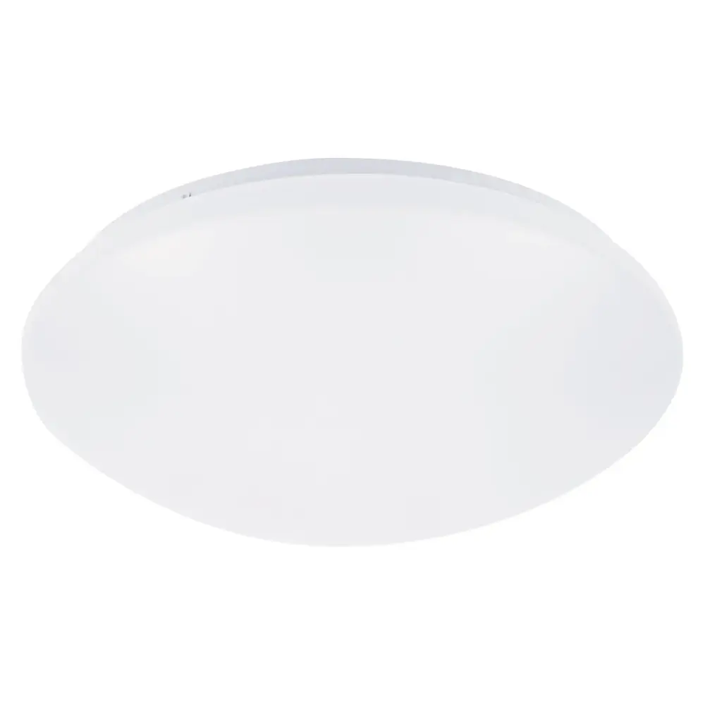Industrial Rabalux Lucas LED Ceiling Lamp Round Natural Ivory Light Luminaire 24W IP44 Metal
