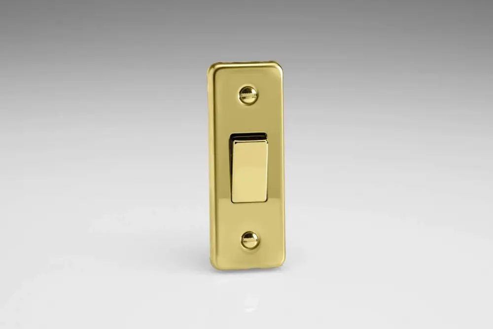 Motion Sensor Varilight 1-Gang 10 Amp 1 or 2Way Rocker Architrave Switch Victorian Warm alloy