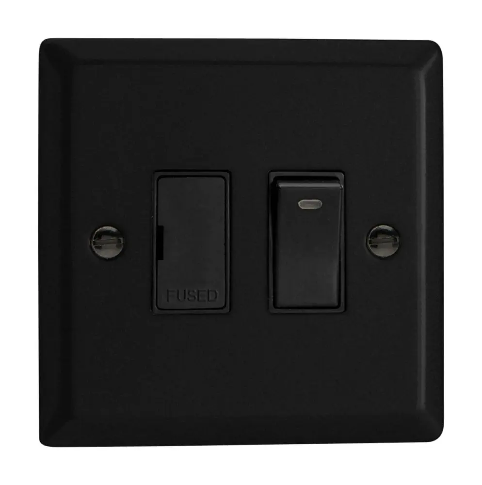 Varilight 13A Switched Fused Spur + Neon Bedroom Lighting