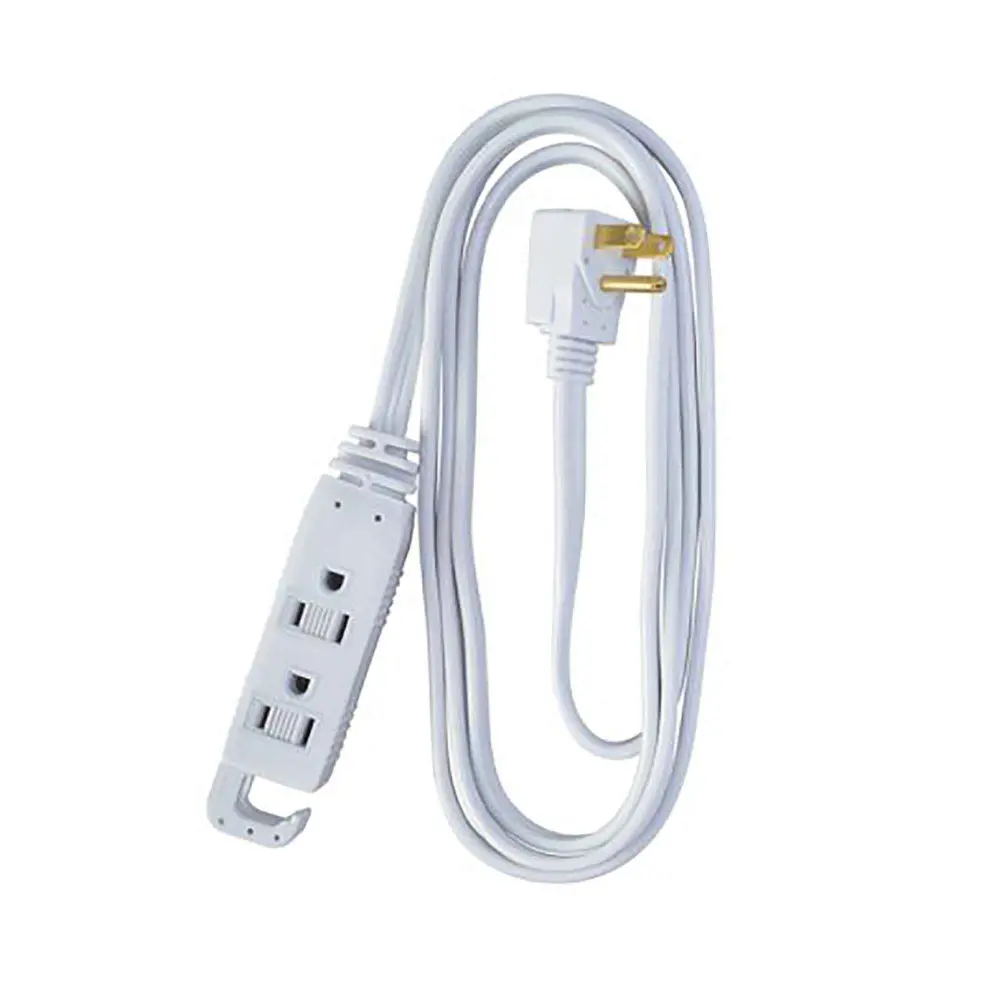 16/3 SPT-3 Extension Cord 2 m 3 Outlets, Chalk