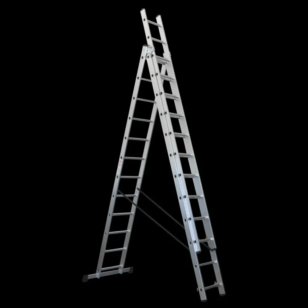 Sealey ACL312 Aluminium Extension Combination Ladder 3x12 EN 131