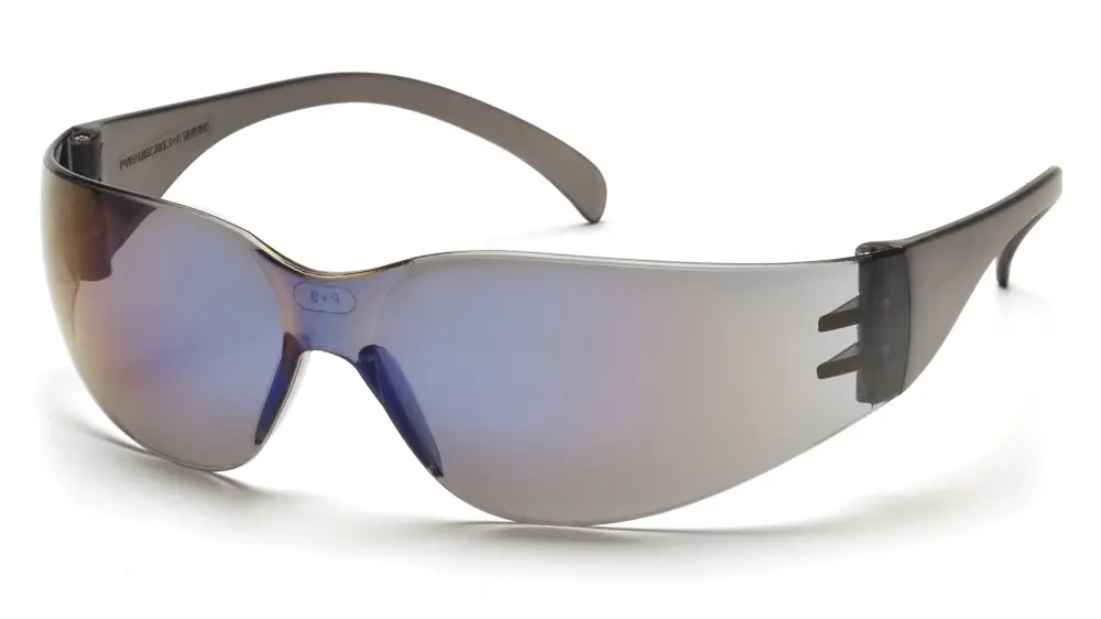 Pyramex Safety Intruder Eyewear, Cherry Temples, Clear Lens