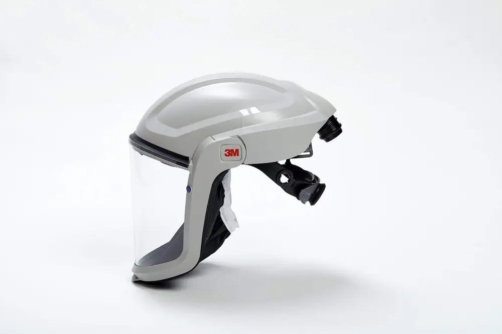 3M Versaflo Respiratory Faceshield Assembly M-207, FlameResistant Faceseal, 1 EA/Case Slate