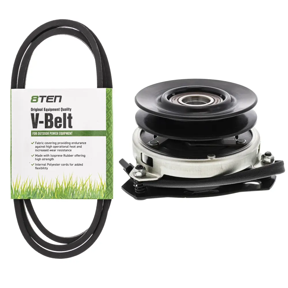 Electric PTO Clutch & Belt Kit AYP Poulan Pro Husqvarna MK1006326
