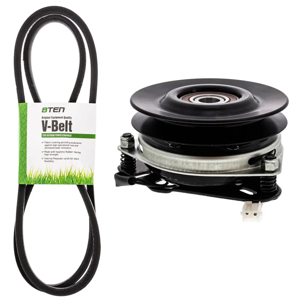 Electric PTO Clutch & Belt Kit Poulan Pro Husqvarna Statesman MK1006425