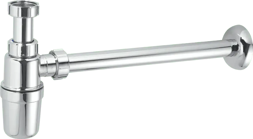 McAlpine A32UK-CP CP Basin Kit Acrylic Bottle Trap