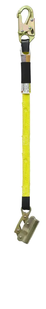 Super Anchor 24" Web Lanyard Mechanical Rope Grab and Snaphook 6007M-24