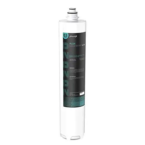Professional Grade Frizzlife SW20-HF Replacement Housing Kit PLC20 Filter Cartridge Inside - SW20 and SW20F Under Sink Wat...