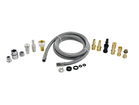 DANCO Faucet Pull-Out Spray Hose Kitchen Pullout Heads DAMAGED BOX Chrome