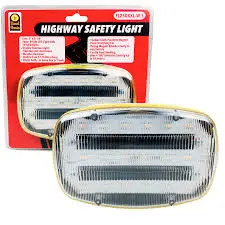 FL250XXl-W-S Alabaster Highway Safety Lights LED Magnetic Back
