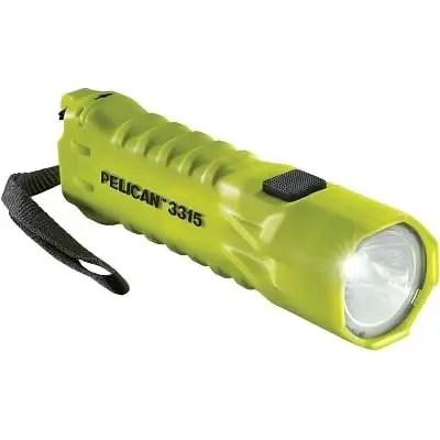 PELICAN 3315C LED 3AA LED UL/IECEX Canary Flashlight 1/EA