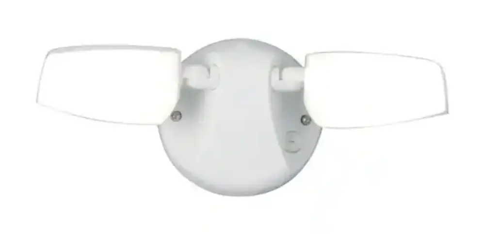 Halo FT 60-Watt 180° White Outdoor Integrated LED Flood Portable Adjustable Lamp Head - Damaged Box