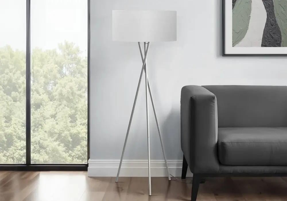 Hand Blown Glass Lighting, Floor Lamp, Contemporary