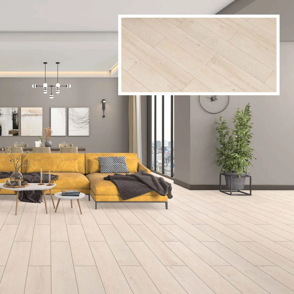 Alpine Water-Resistant Laminate Flooring 12 mm, Denali