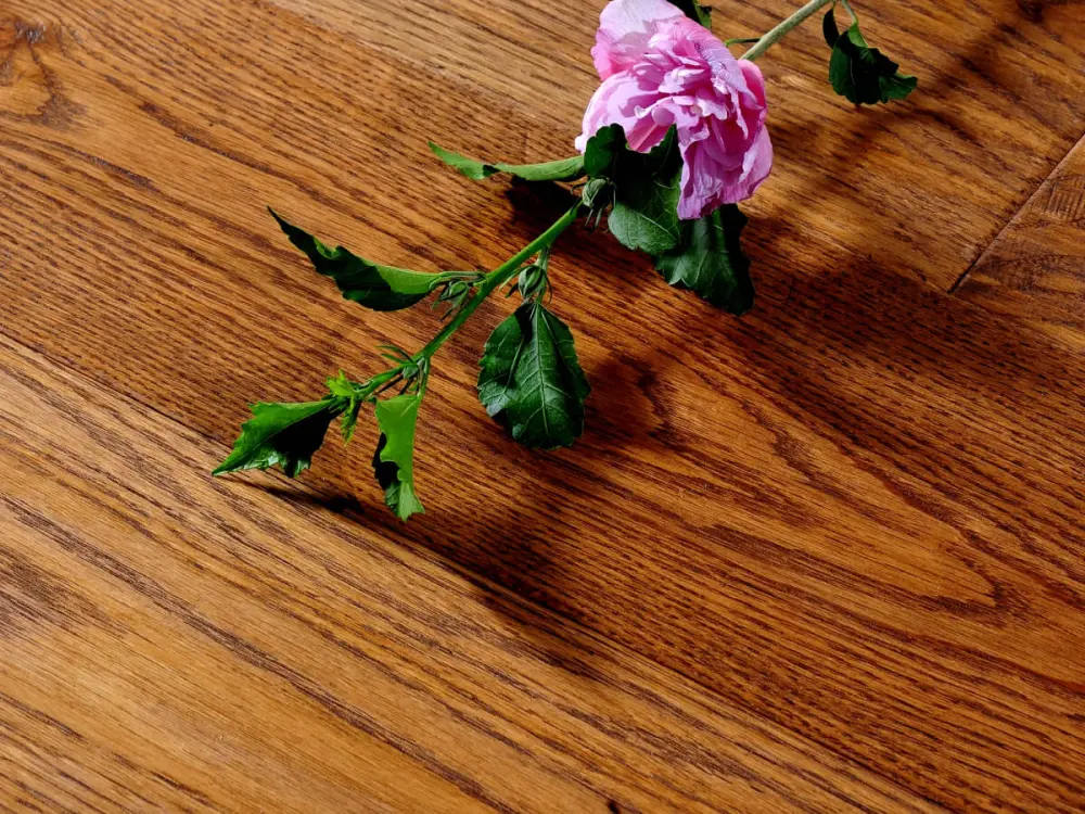 Balmoral Hand Scraped Cognac Stained Developed Multi-ply Oak Flooring