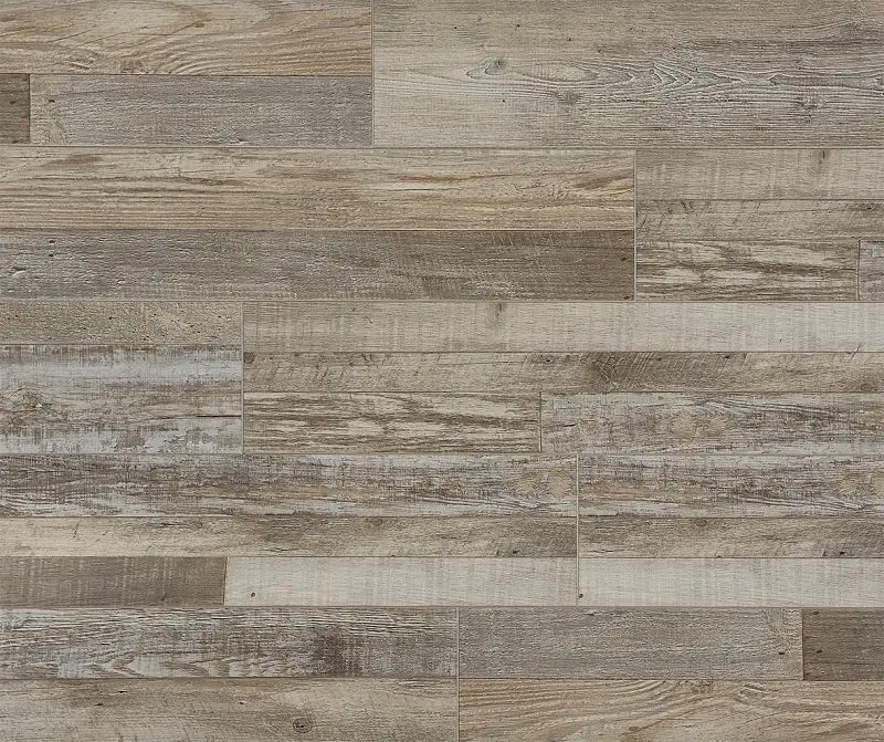 Choice Vinyl Santa Monica CVP103S02 Series Flooring Plank, Crescent Bay, 48 L, 7 W, Beveled Edge, Vinyl