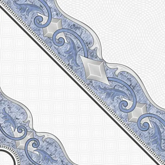 Cristal Azul 45x45 (18"x18") Pottery Floor Tile 10PPB 2.18sqft/p