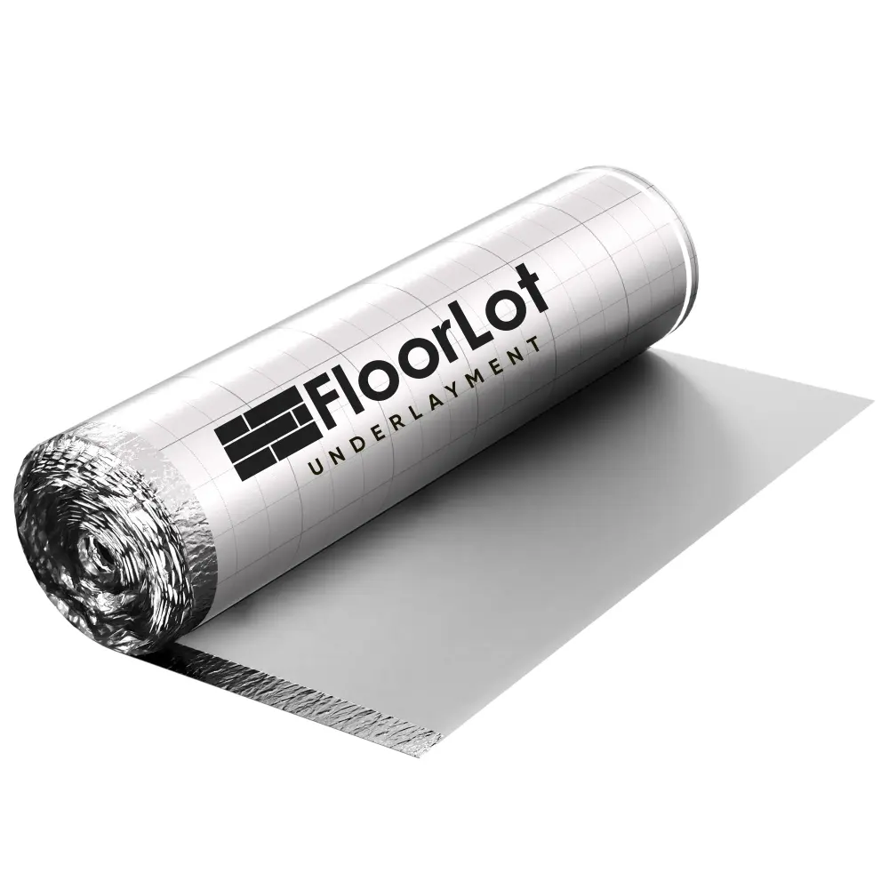 Floorlot® SilverPlus Upgraded Underlayment Laminate and Engineered Floors (3mm, 200sqft)