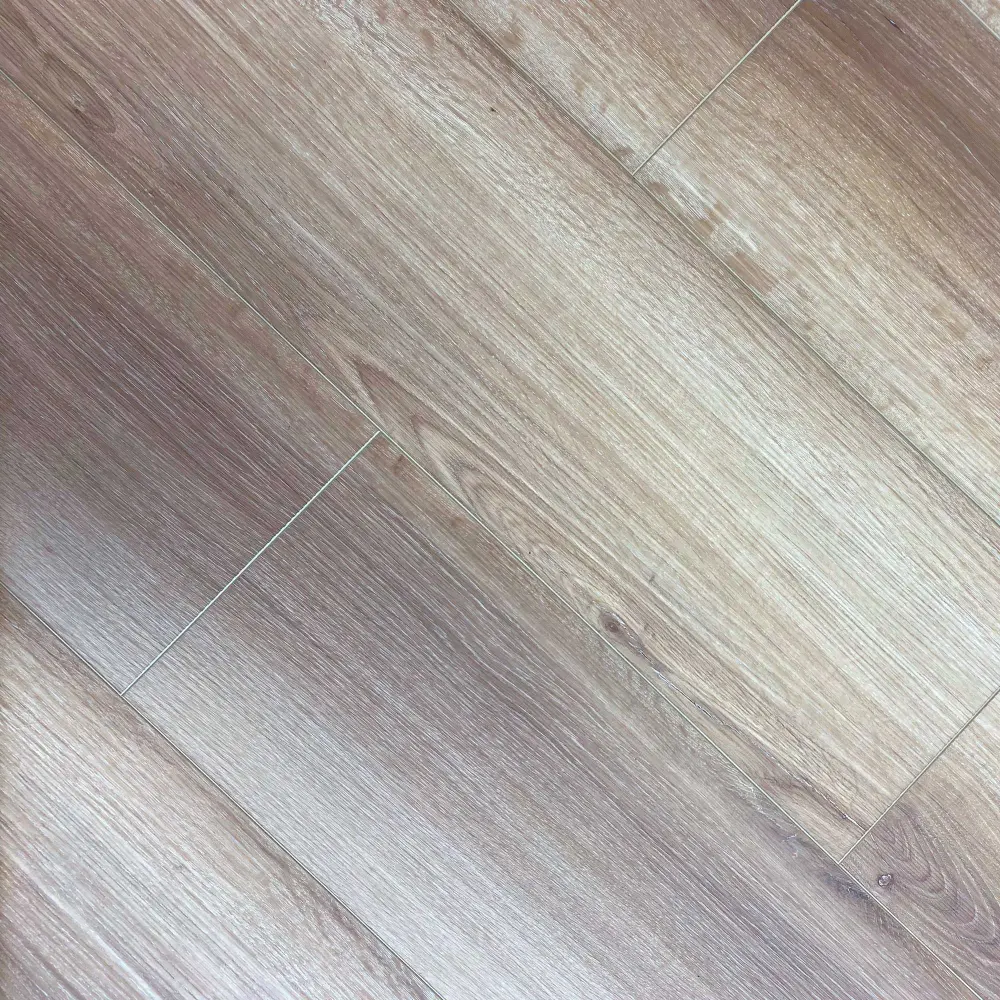 6.5 mm Walnut Brown SPC Unyielding Luxury Vinyl Waterproof Flooring Padding