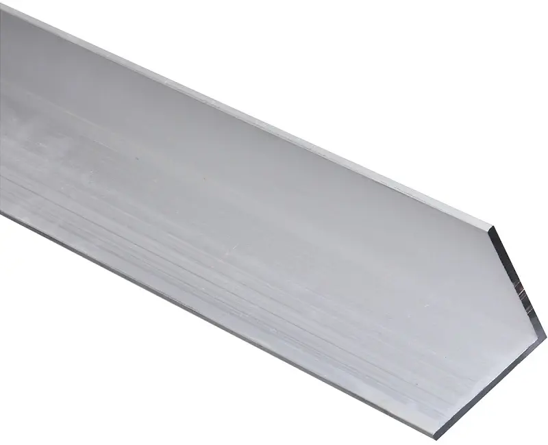 National Hardware 4204BC Series N247-486 Angle Stock, 2 L Leg, 72 L, 1/8 Thick, Aluminium, Mill