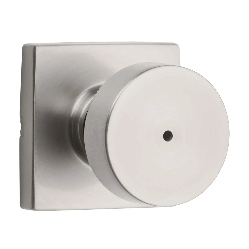 Cambie Privacy Door Handle, Satin Nickel Wooden Gates