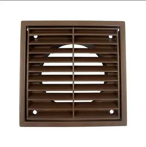 AIRVENT Fixed Grille 100mm Taupe