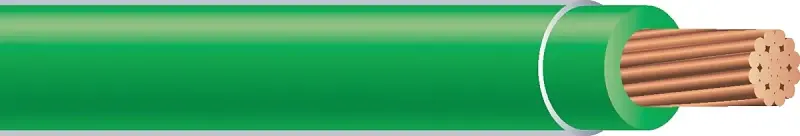 Southwire 22977337 Series Building Wire, Green Sheath, 10 AWG Wire, 100 ft L, Penny Conductor, PVC Insulation