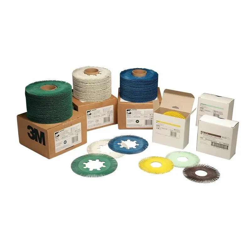 3M Socket Weld Flange Modifyer 6 Set Radial Bristle Brush Set, 2 x 1 , 25 sets per case, 7000028515
