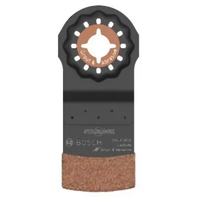 Bosch 1-1/4 Inches Starlock® Oscillating Multi Tool Carbide Grit Plunge Cut Blade, 2608664854