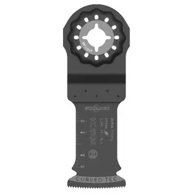 Bosch 1-1/4 Inches Starlock® Oscillating Multi Tool High-Carbon Spring Steel Plunge Cut Blade, 2608664850