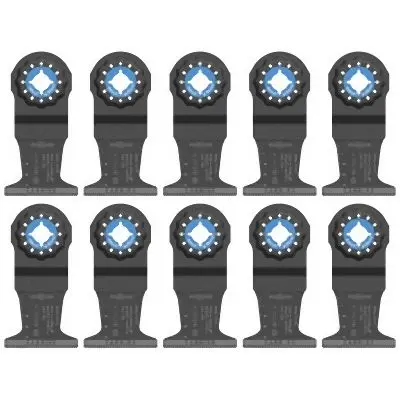 Bosch 1-3/4 Inches Starlock® Oscillating Multi Tool Carbide Plunge Cut Blade 10 pk., 2610043937