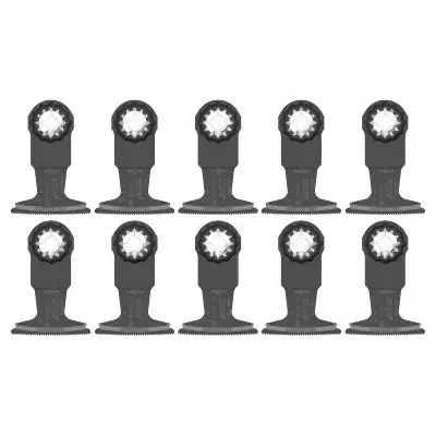 Bosch 2-1/2 Inches Starlock® Oscillating Multi Tool Bi-Metal Plunge Cut Blade 10 pk., 2610043934