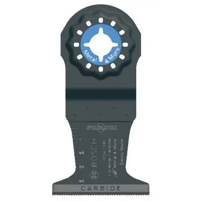 Bosch Eco-Friendly 1-3/4 Inches Starlock® Oscillating Multi Tool Carbide Plunge Cut Blade, 2608664849
