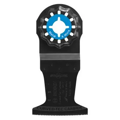 Bosch Efficient 1-3/4 Inches Starlock® Oscillating Multi-Tool Curved-Tec Carbide Extreme Plunge Blade, 2608664544