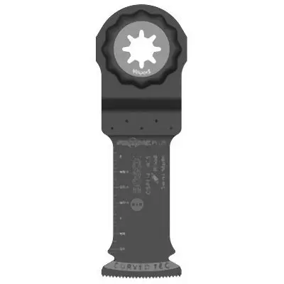 Bosch Reinforced 1-1/4 Inches StarlockPlus® Oscillating Multi Tool High-Carbon Tool Steel Plunge Cut Blade, 2608662780