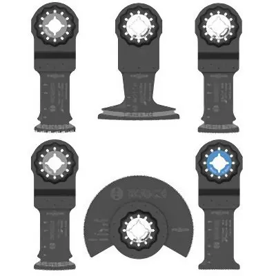 Bosch Starlock® Oscillating Multi-Tool Accessory Blade Set 6 pieces, 2610041339