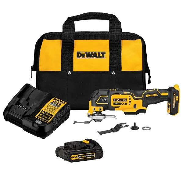 DeWalt All-Purpose 20V Max XR 3-Speed Cordless Oscillating Multi-Tool Kit, DCS356C1