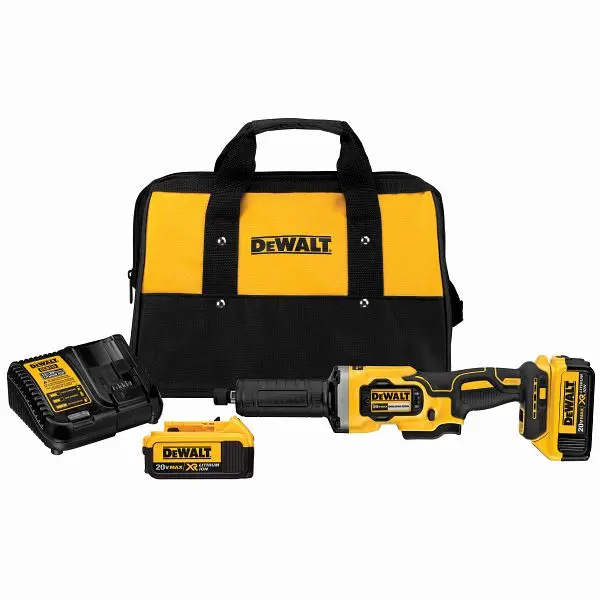 DeWalt Heavy-Duty 20V Max Adjustable Die Grinder Kit, DCG426M2